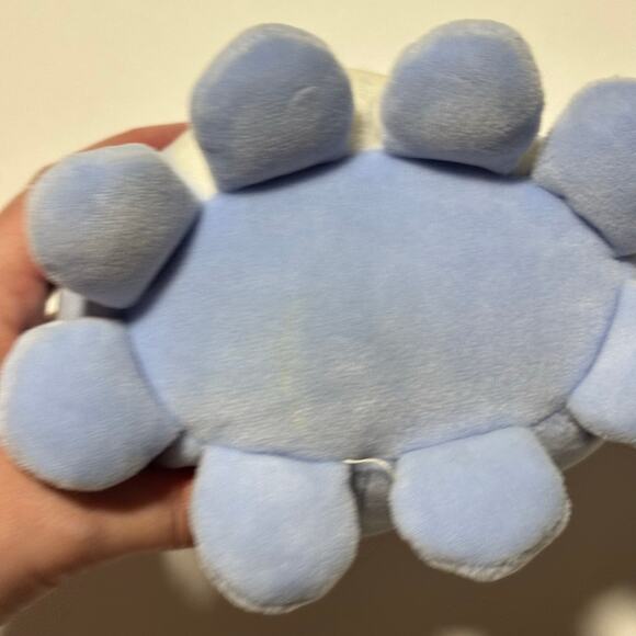 Violet Octopus Valentines Squishmallow – Blue Sea Animal Plushie Heart Cheeks - Picture 5 of 6